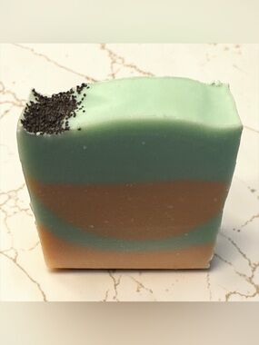 Watermelon Mint Goat Milk Soap Hand Crafted Bar